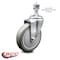 Service Caster 5 Inch Gray Polyurethane Wheel Swivel 1/2 Inch Threaded Stem Caster SCC SCC-TS20S514-PPUB-121315 - alternate 5